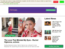 Tablet Screenshot of nigeriafilms.com